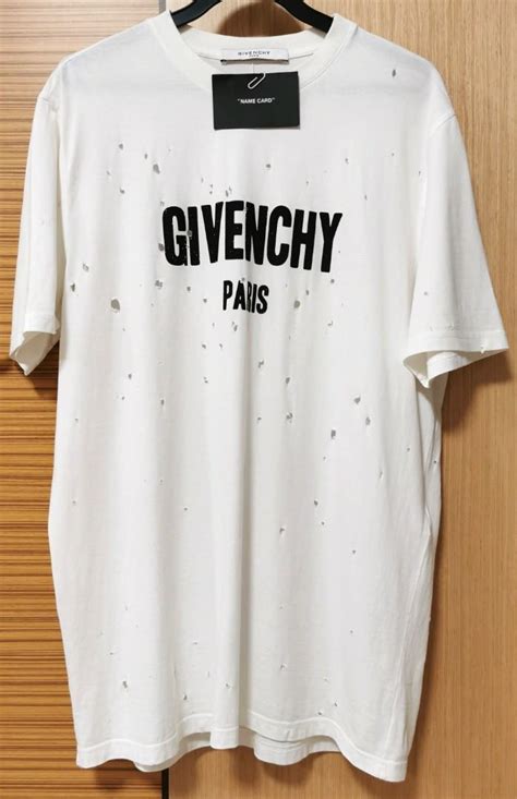 fake givenchy distressed shirt|are Givenchy clothes real.